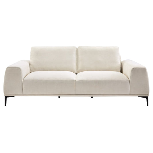 Middleton Sofa: Beige linen