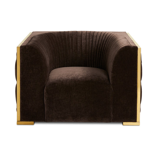 Bergen Accent Chair: Contessa-Java